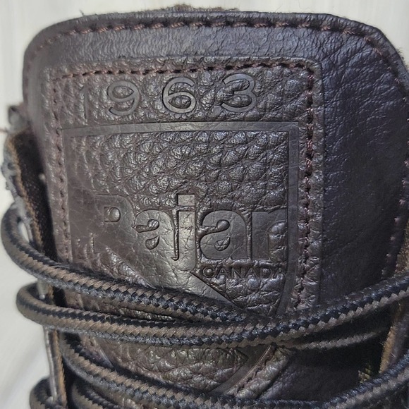 Men's Brown Leather Boots - Picture 5 of 16